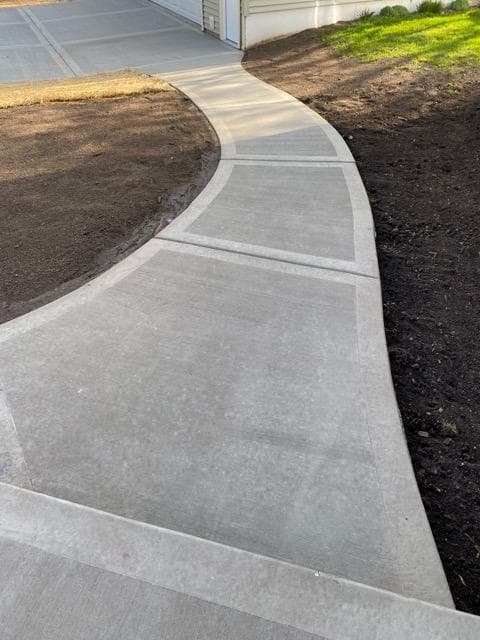 Sidewalks & Walkways in McAlpine project 3