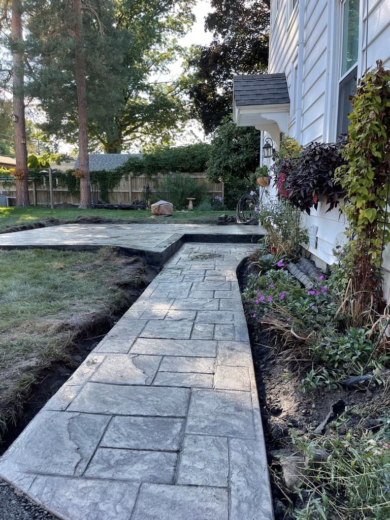 Stamped Concrete project 5